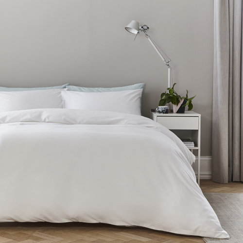 Silentnight Pure Cotton Duvet Cover Set & Reviews Wayfair.co.uk